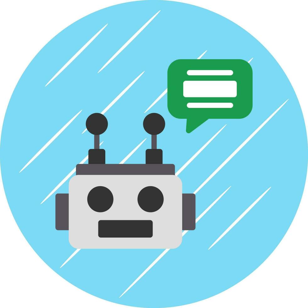 Chatbot Vector Icon Design