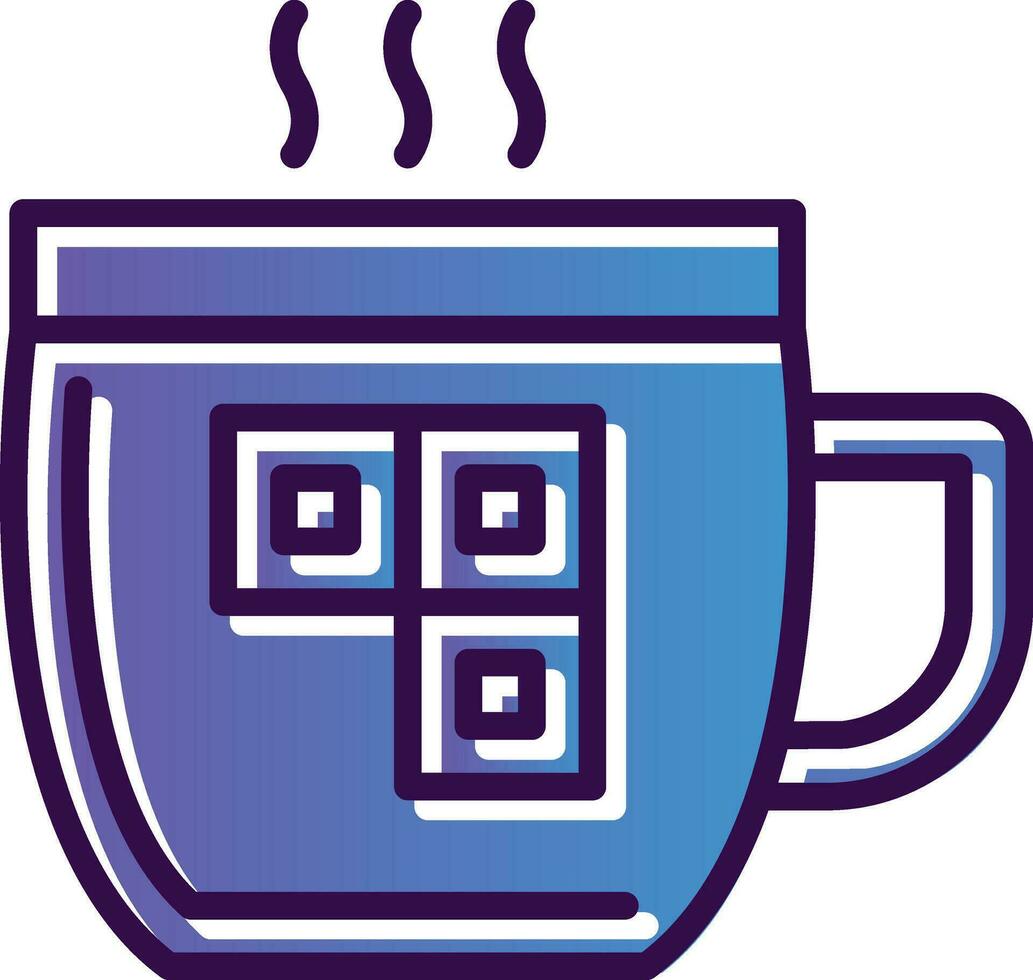 Hot cocoa Vector Icon Design