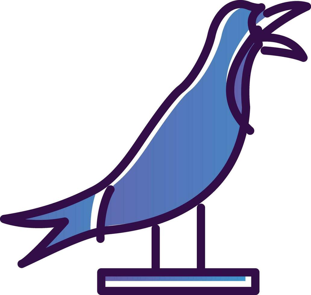 ártico golondrina de mar vector icono diseño