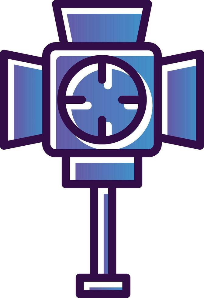 Reflector Vector Icon Design