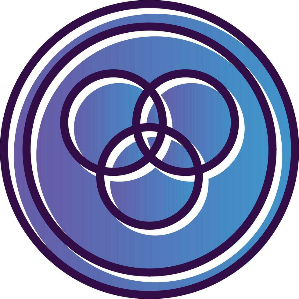 Color Mixer Vector Icon Design