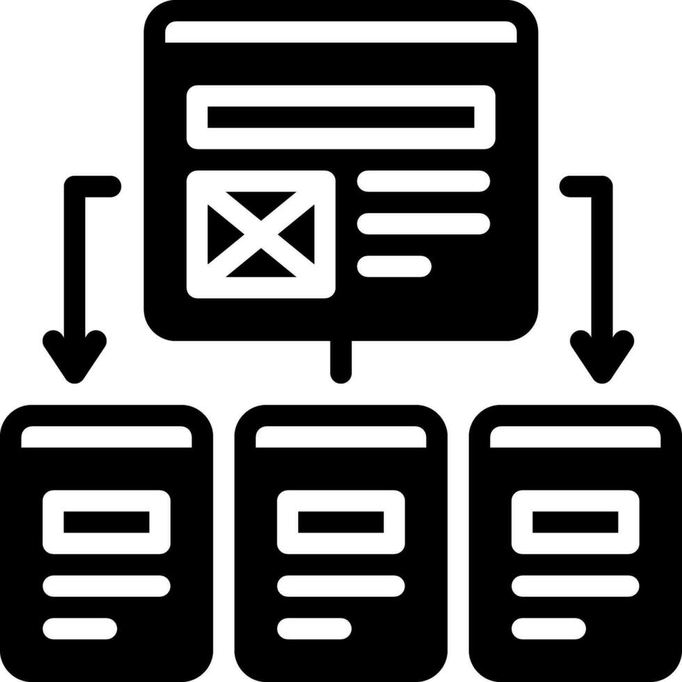 solid icon for platform vector