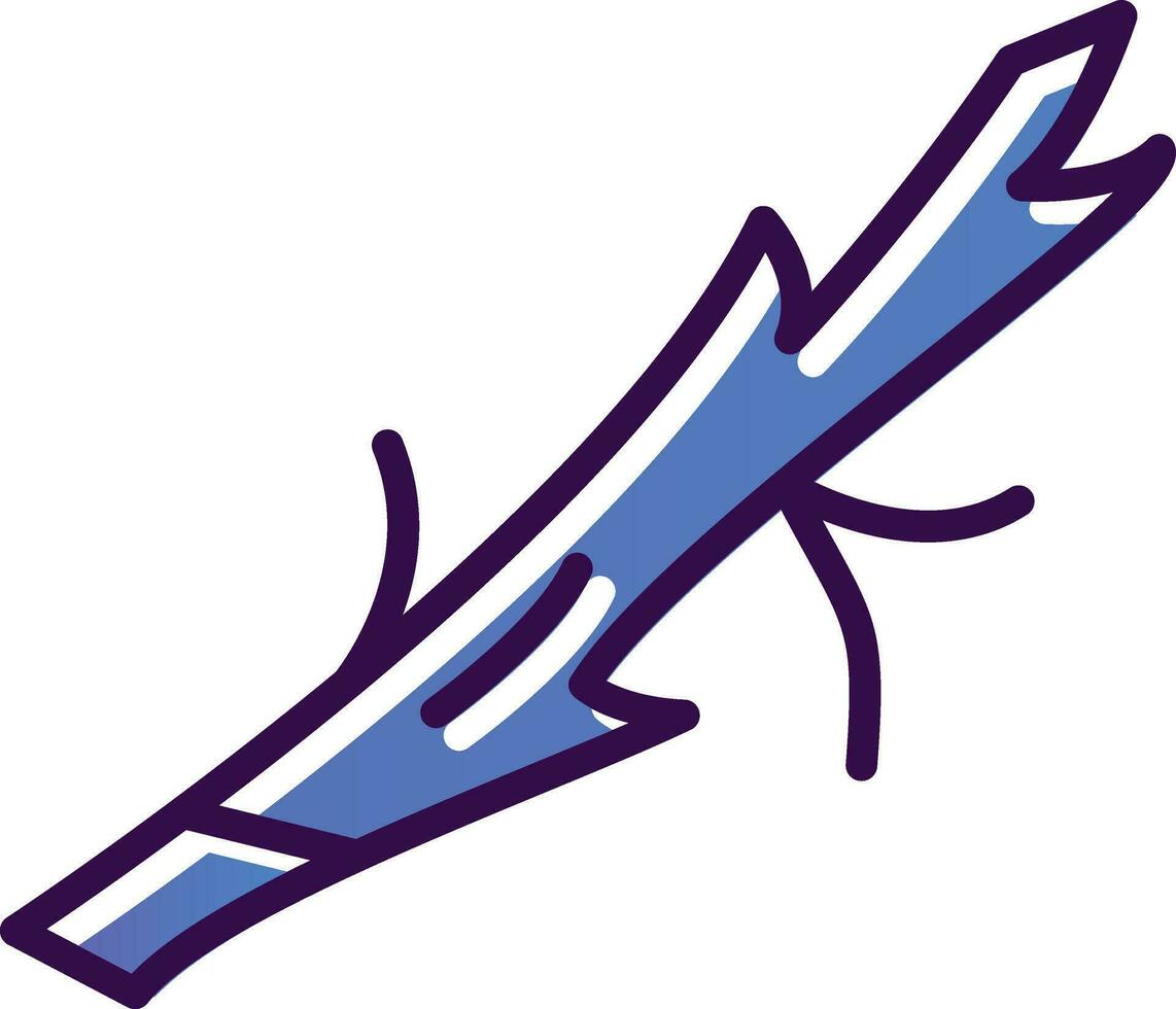 Arctic driftwood Vector Icon Design