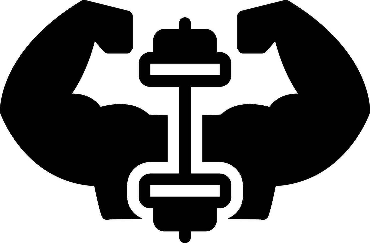 solid icon for athletic vector