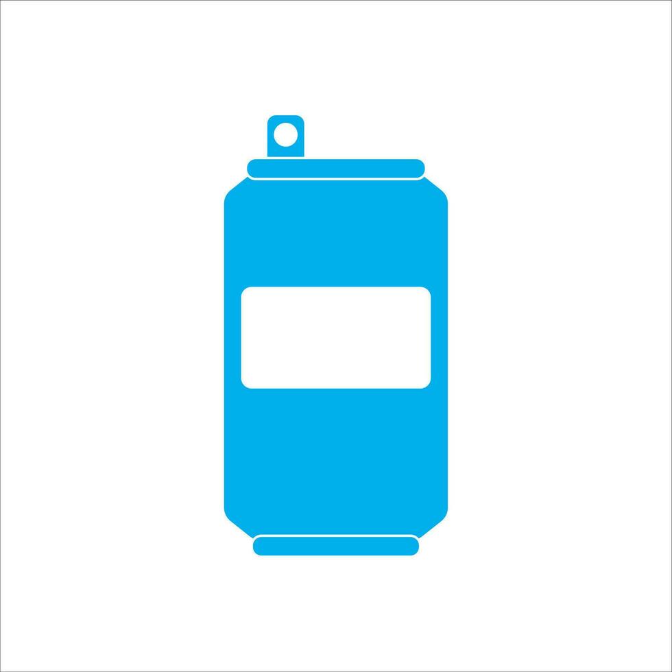 drink in tin can icon vector illustration symbol