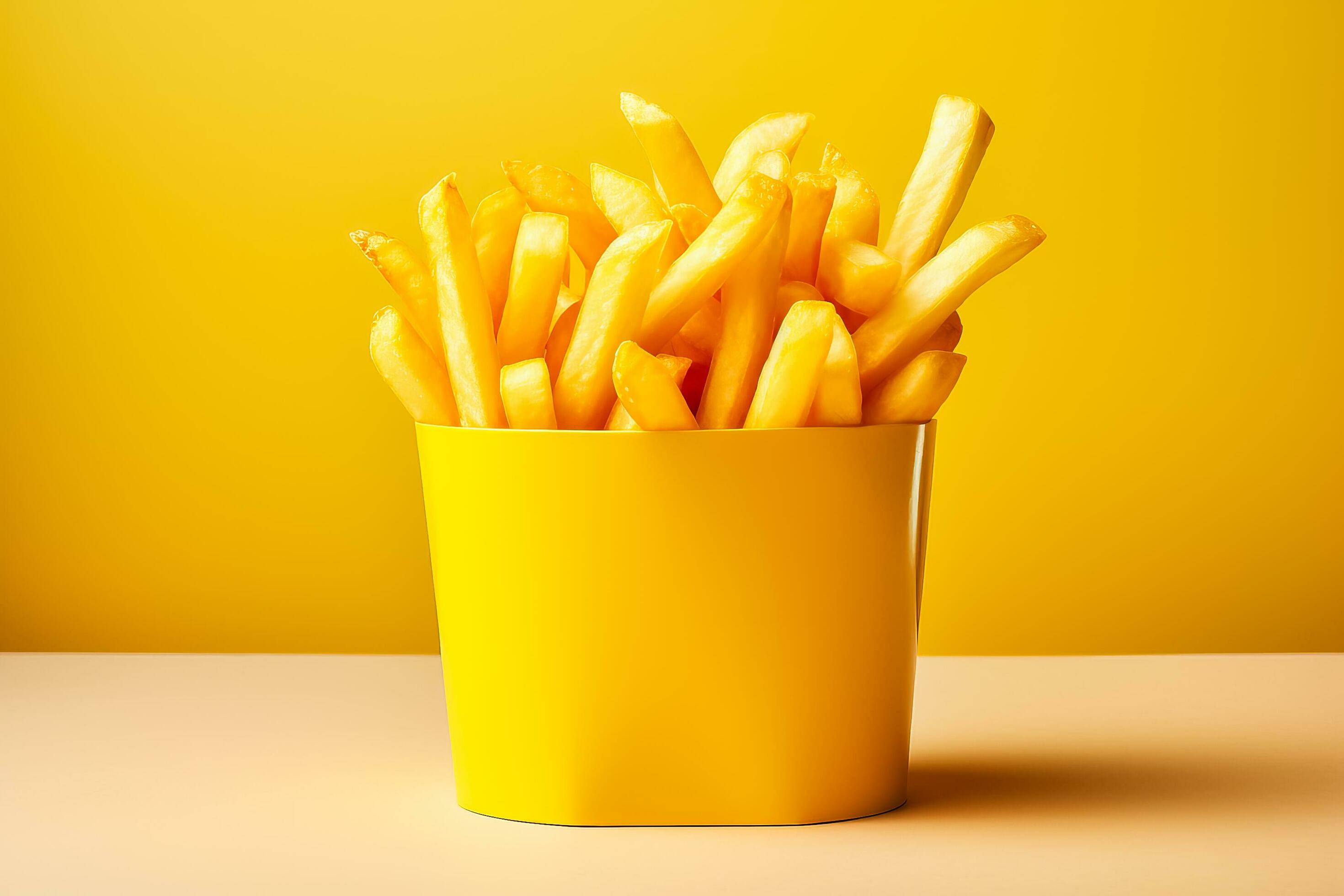 Fast Food Box Isolated On A White Background Stock Photo, Picture