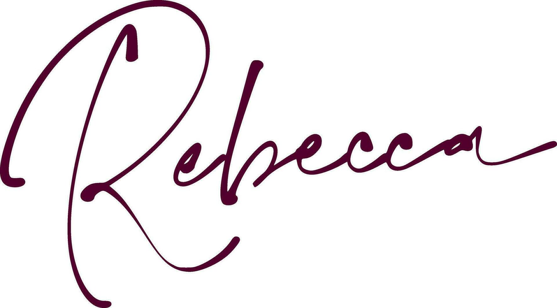 signature series R design illustration vector