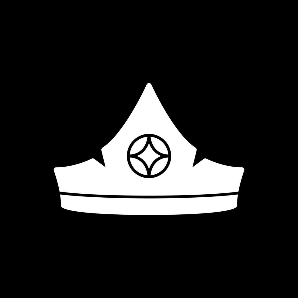 Aurora crown Vector Icon Design