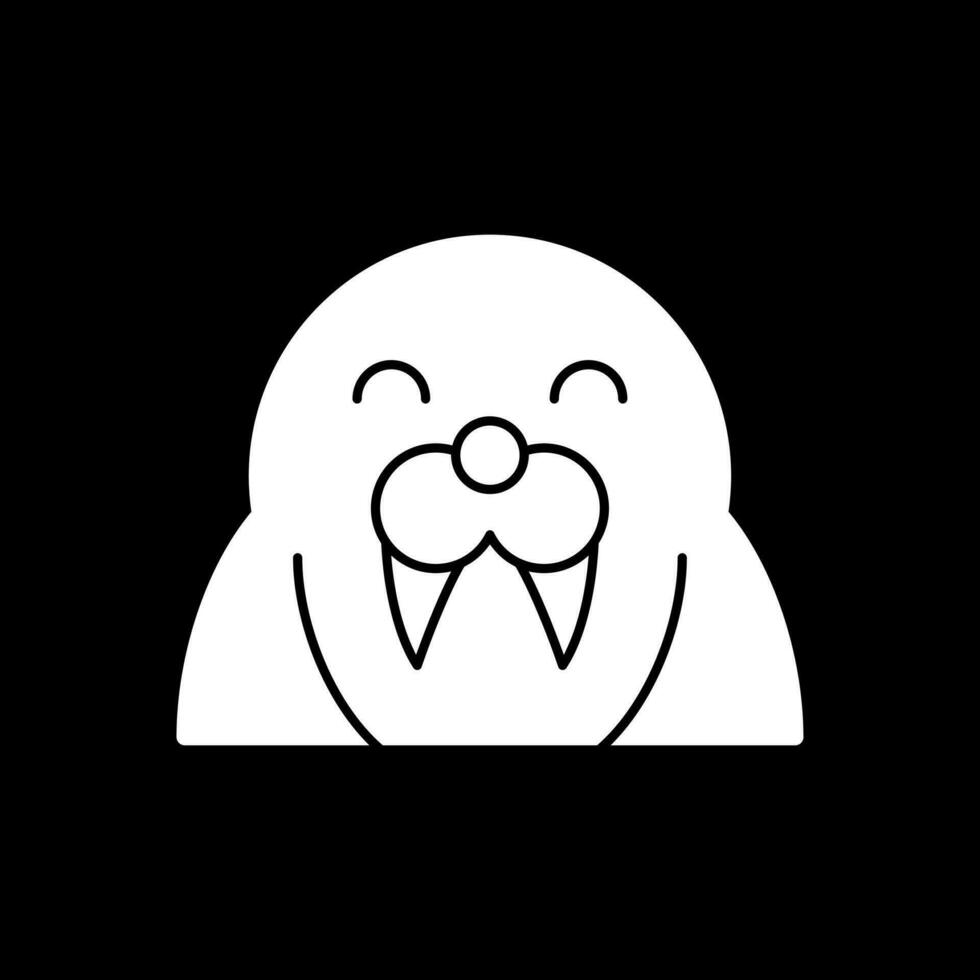 Walrus Vector Icon Design
