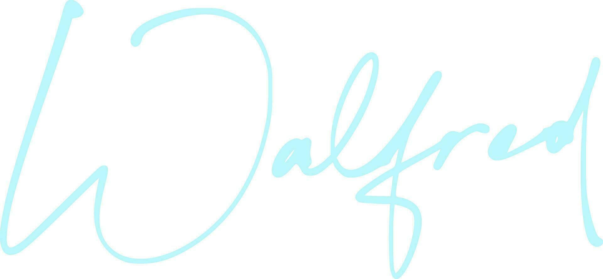 signature series W design illustration vector
