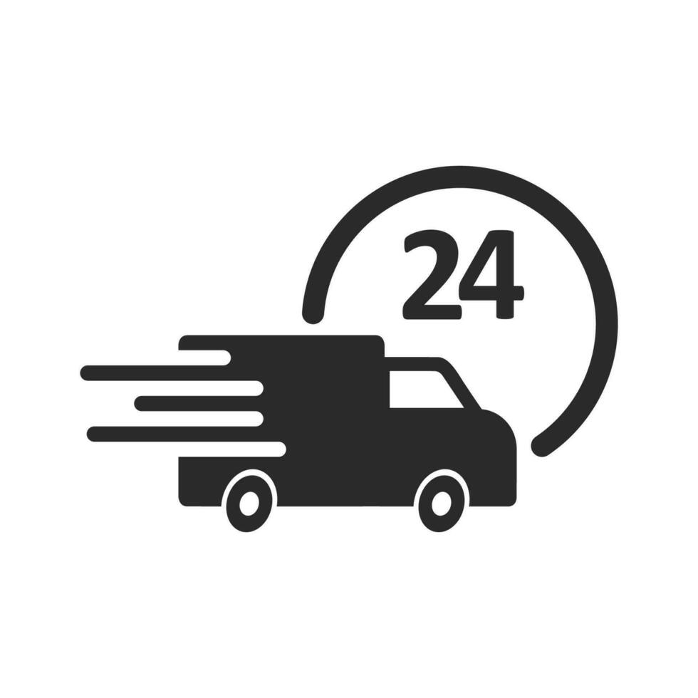 Delivery icon graphic vector design illustration