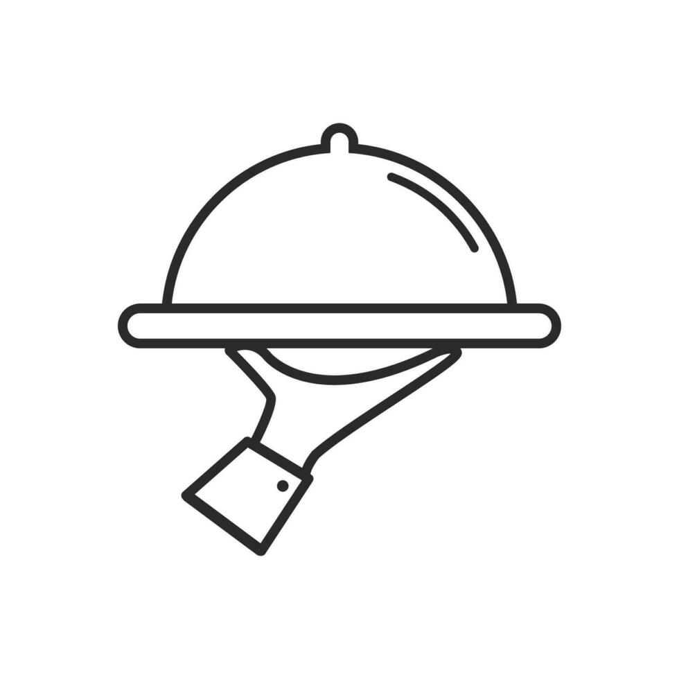 Waiter icon graphic vector design illustration