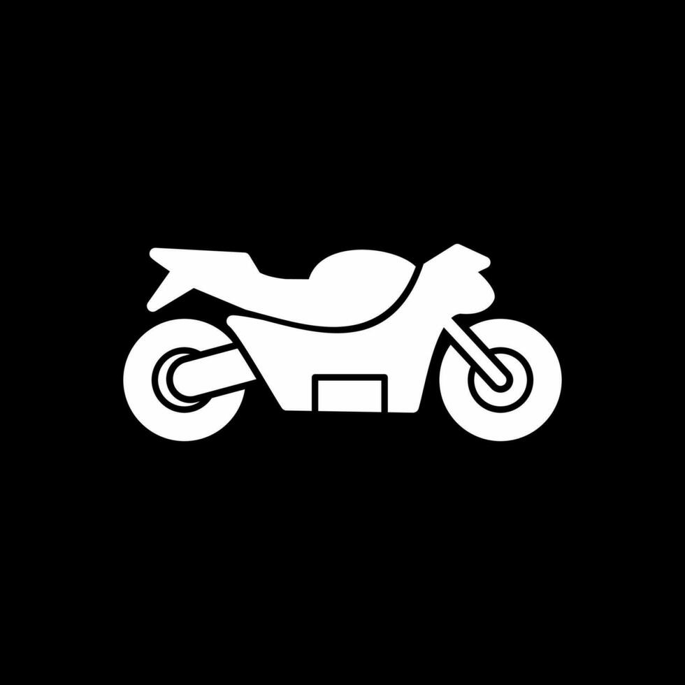 Motorbike Vector Icon Design