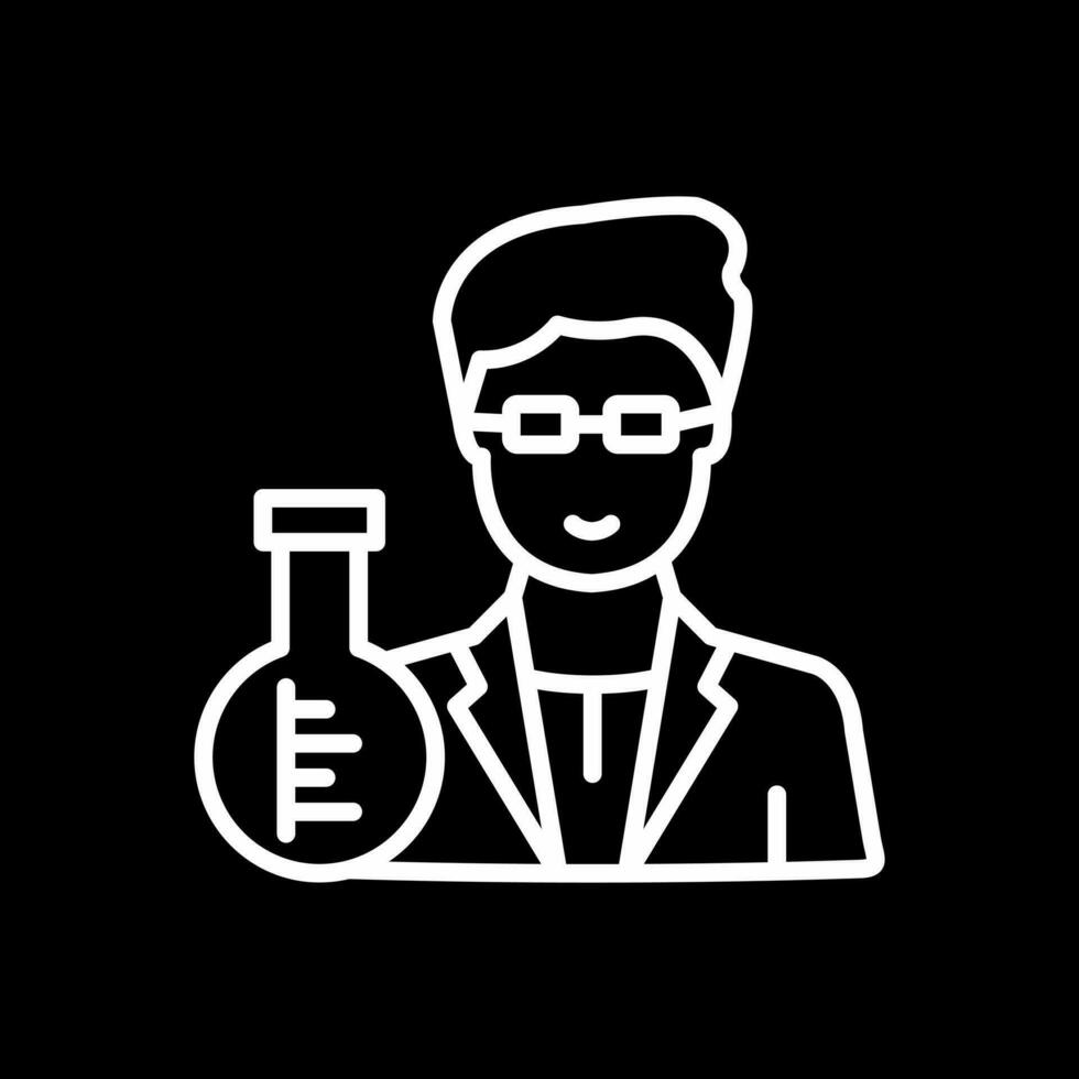 Scientist Vector Icon Design