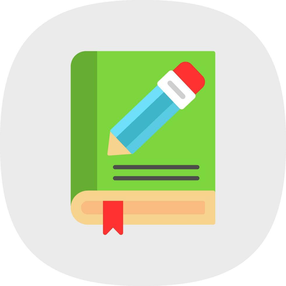 Sketchbook Vector Icon Design