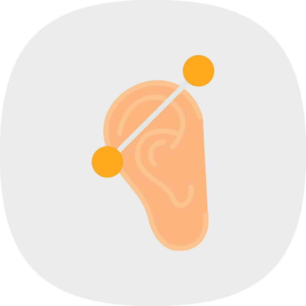 Piercing Vector Icon Design