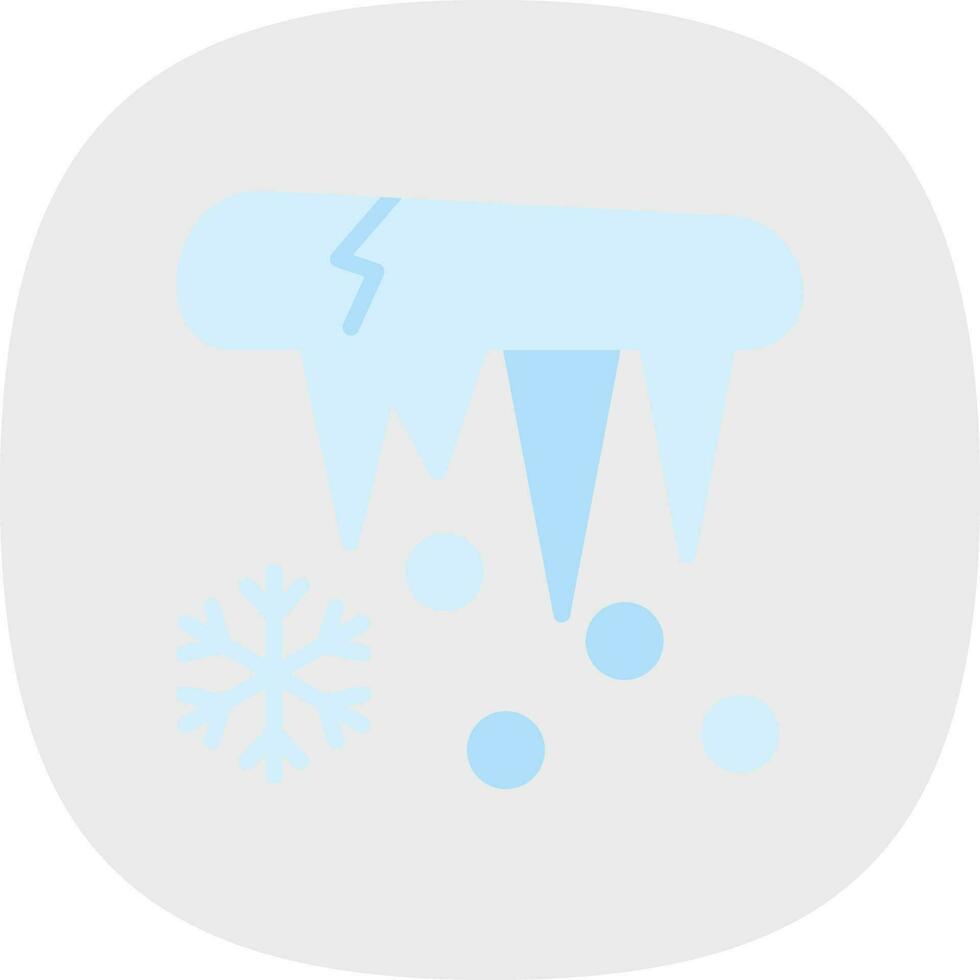 Icicle Vector Icon Design