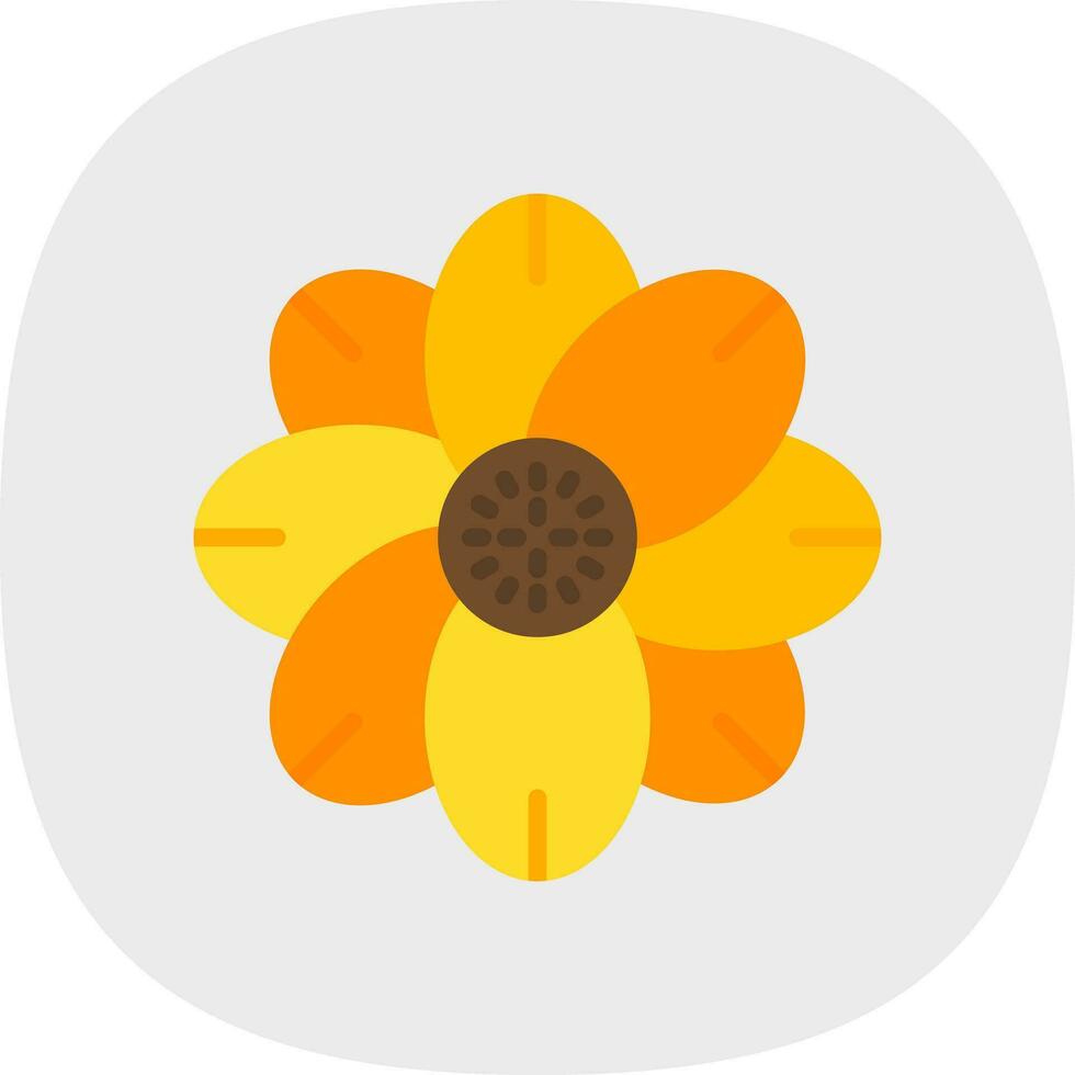 Arctic flower Vector Icon Design