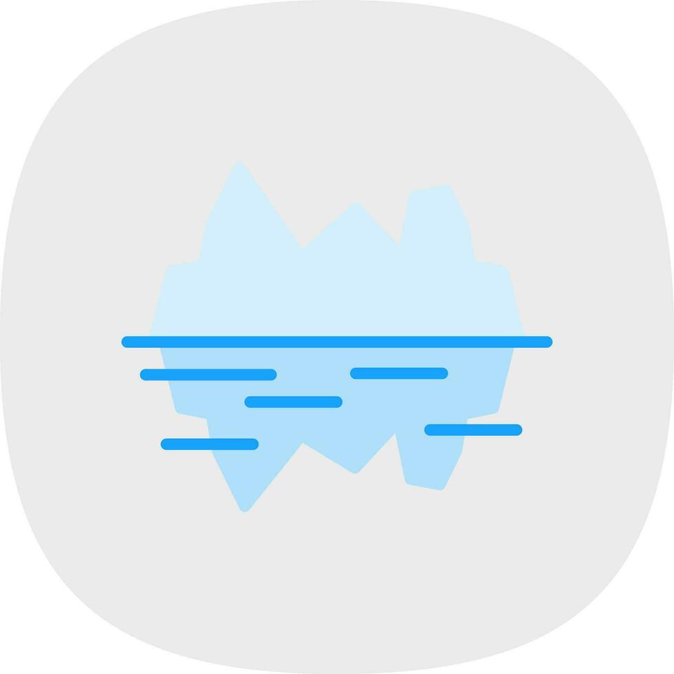 Glacier bay Vector Icon Design