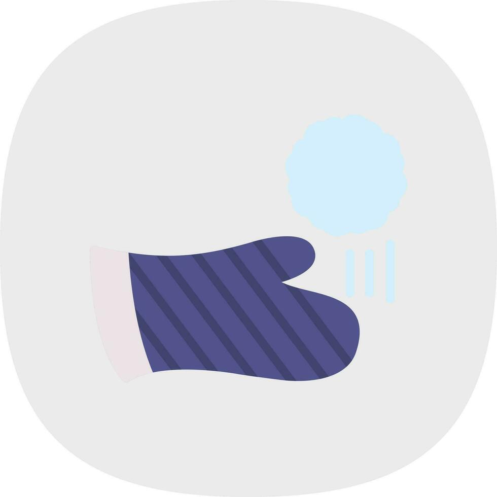 Snowball fight Vector Icon Design