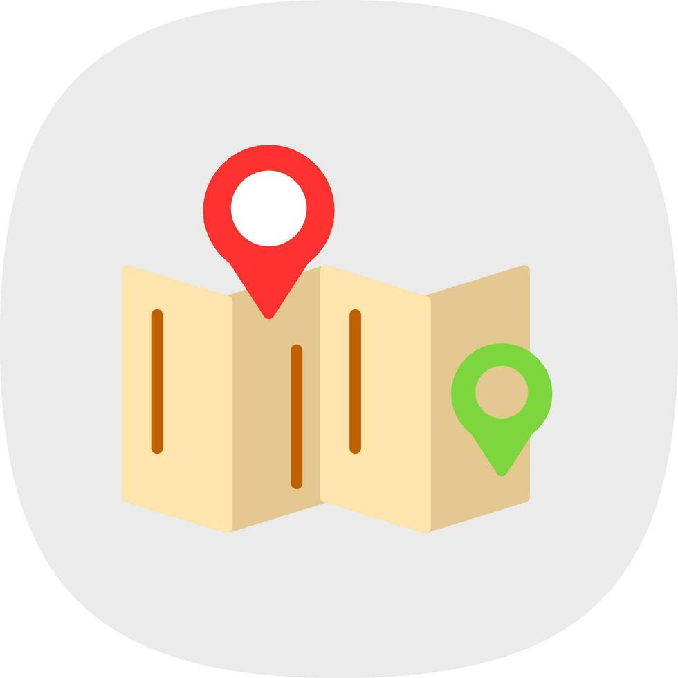 Maps Vector Icon Design