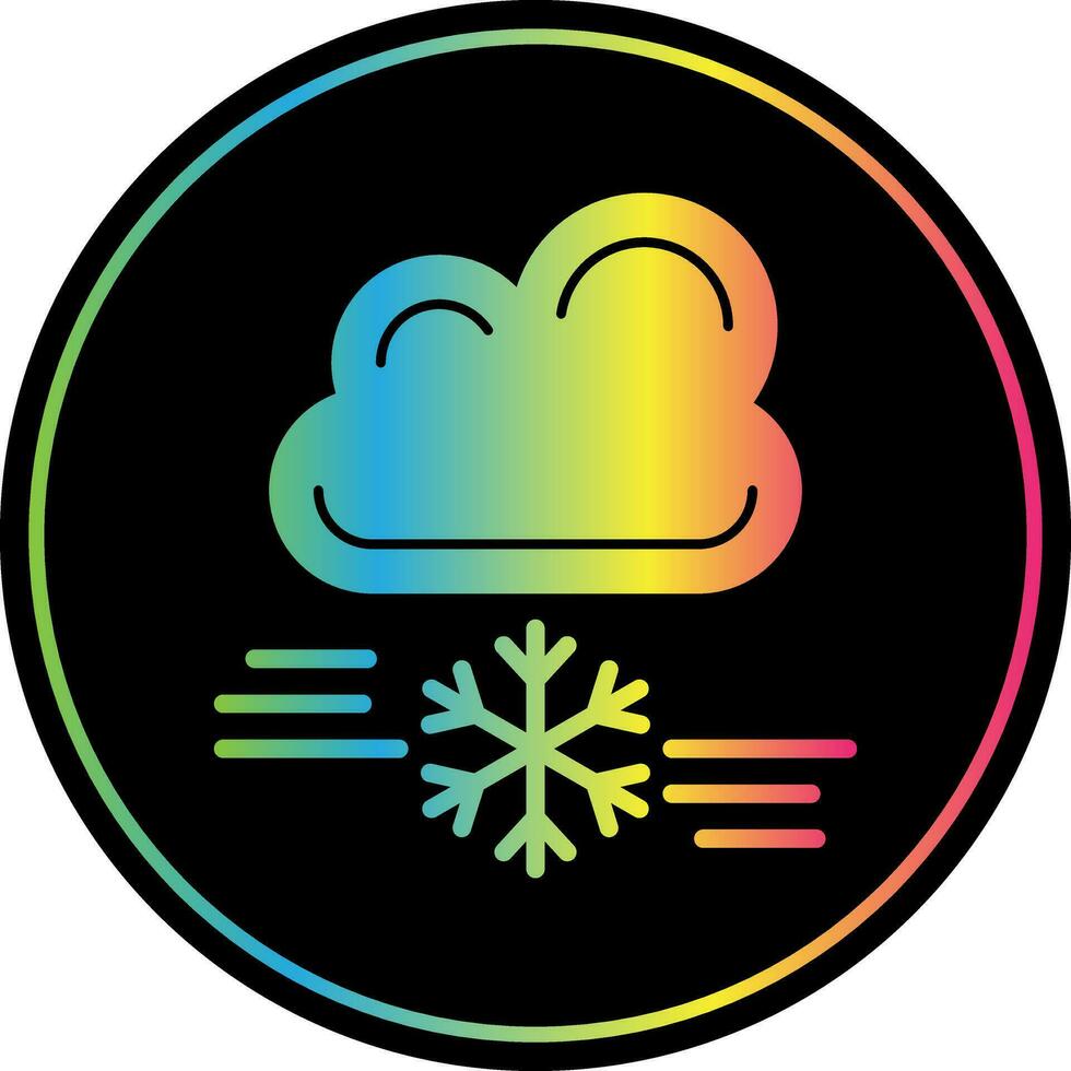 Blizzard Vector Icon Design