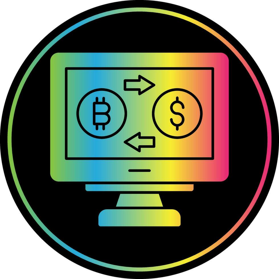 Cryptocurrency Vector Icon Design
