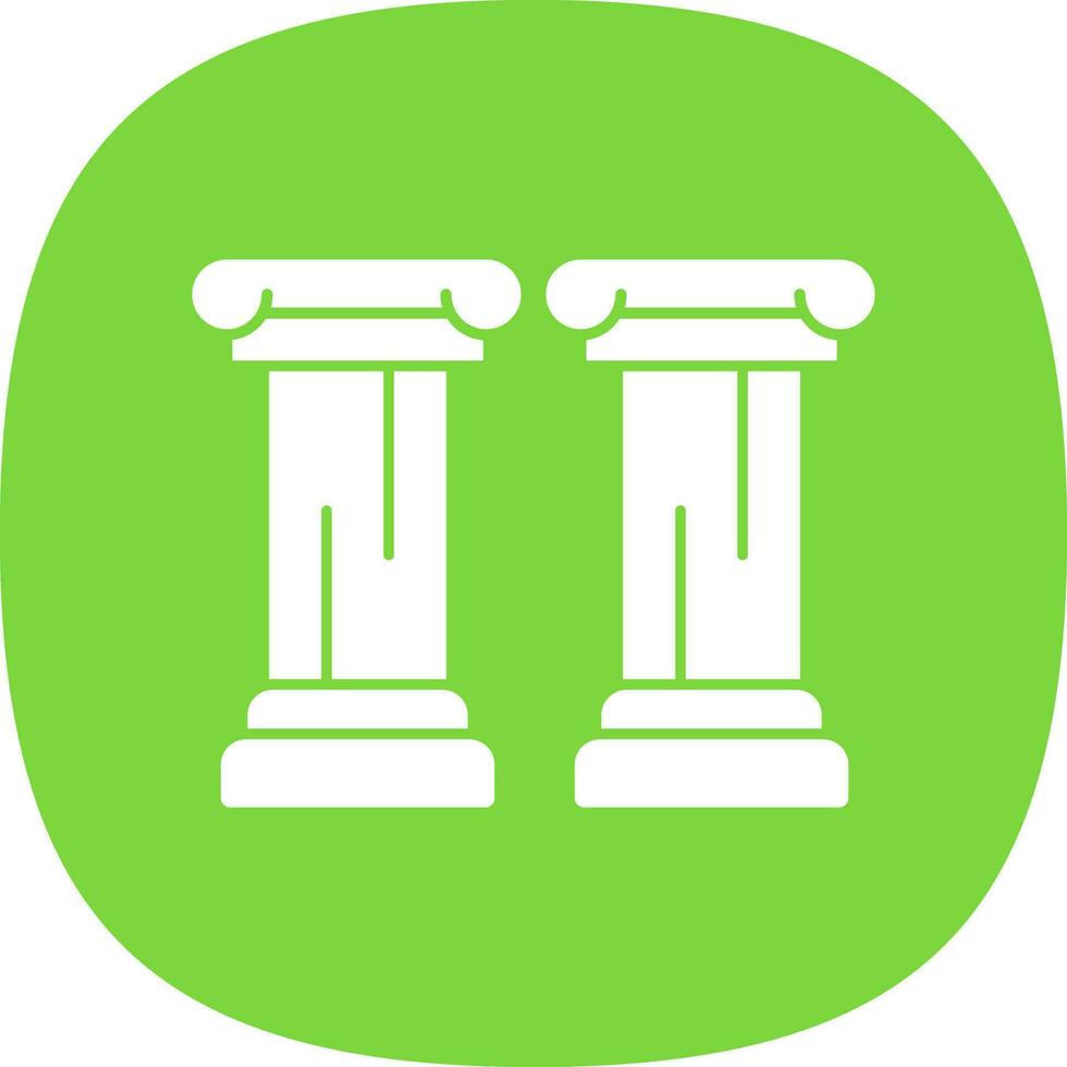 Column Vector Icon Design