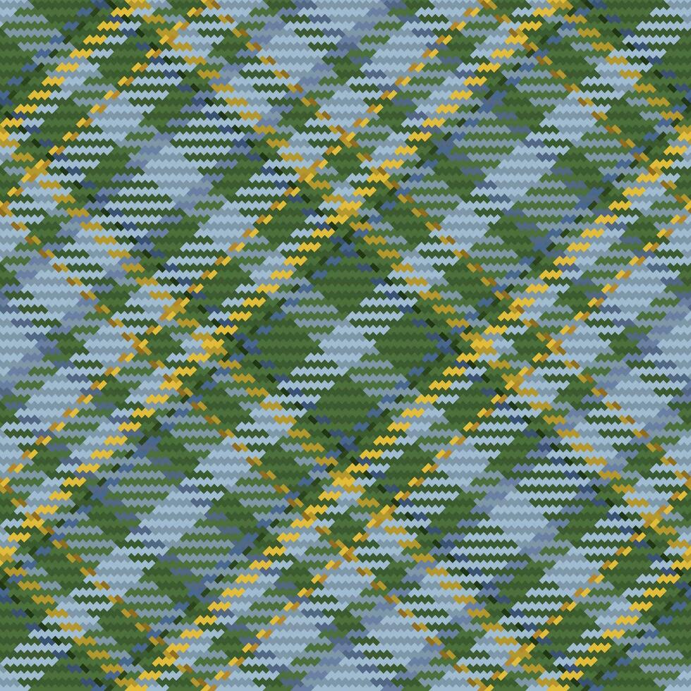 Seamless pattern of scottish tartan plaid. Repeatable background with check fabric texture. Vector backdrop striped textile print.