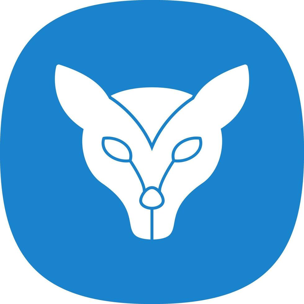 Arctic fox Vector Icon Design