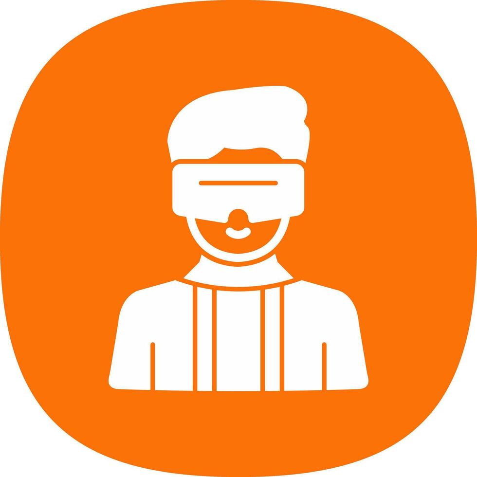Virtual Reality Vector Icon Design