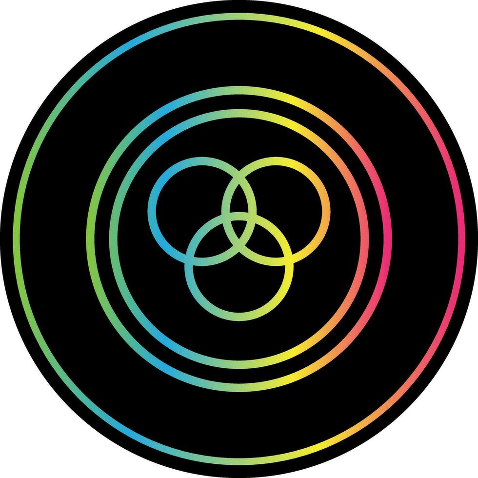 Color Mixer Vector Icon Design