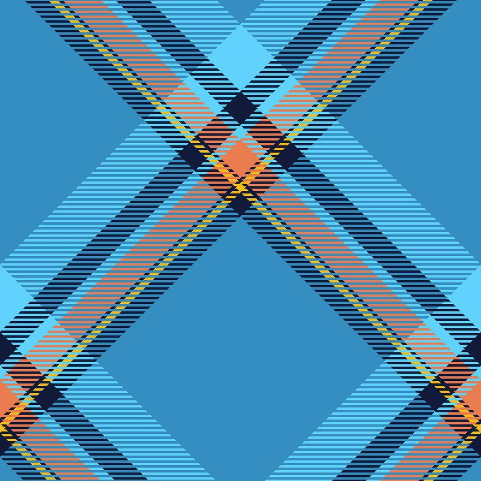 Plaid pattern vector. Check fabric texture. Seamless textile design for clothes, paper print. vector