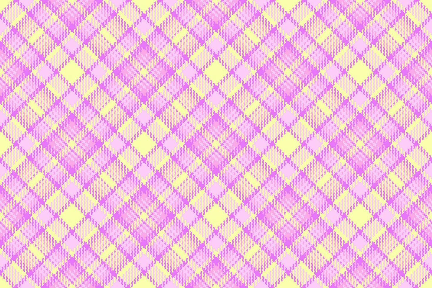 Plaid seamless tartan of vector background texture with a pattern check textile fabric.