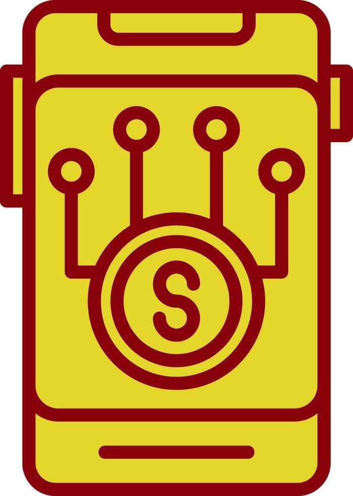 Digital Money Vector Icon Design