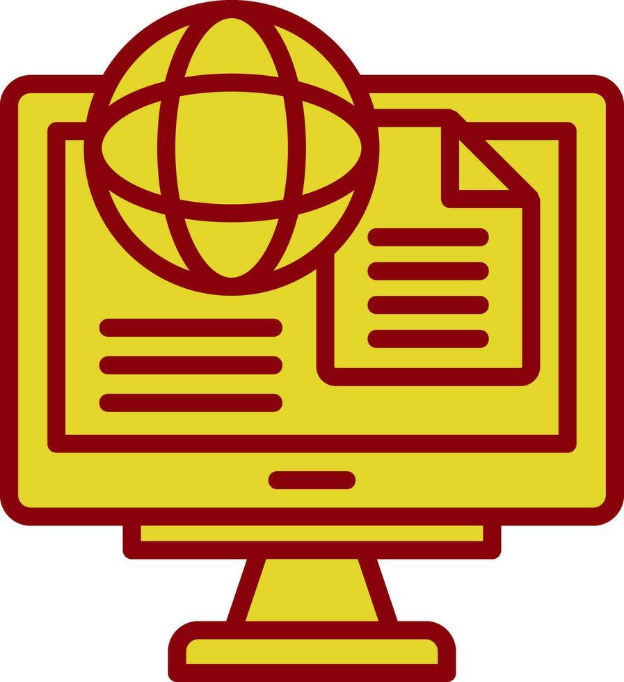 Portal Vector Icon Design