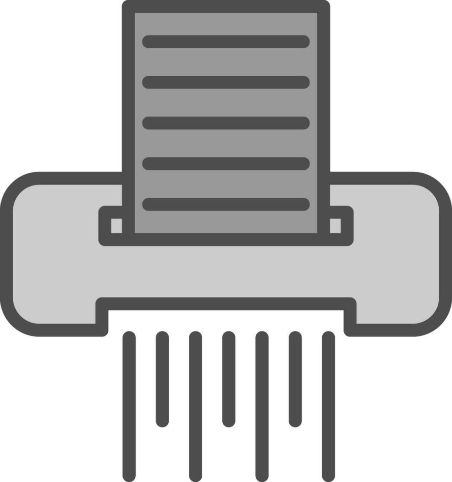 Shredder Vector Icon Design