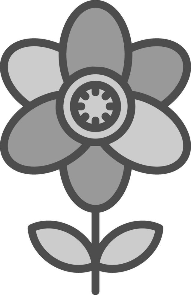 Arctic poppy Vector Icon Design