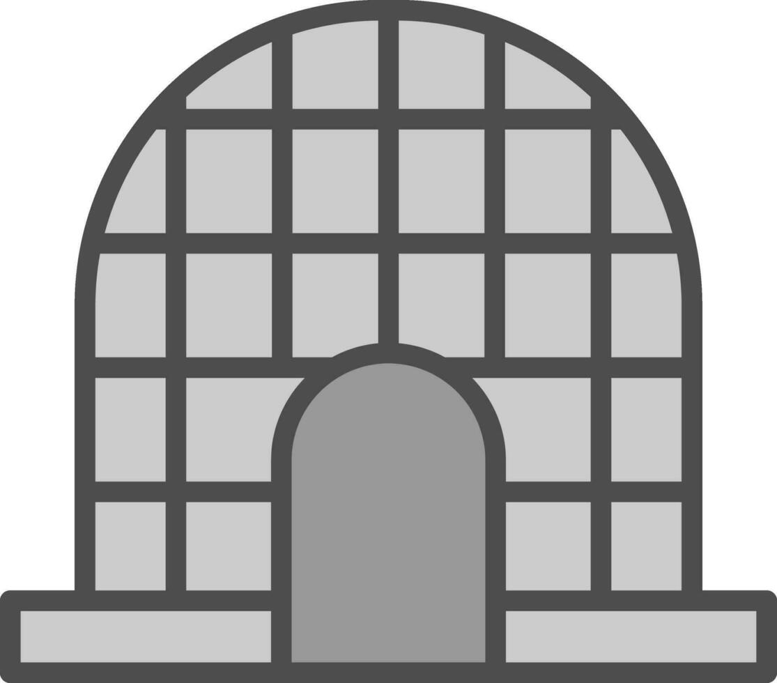 Igloo Vector Icon Design