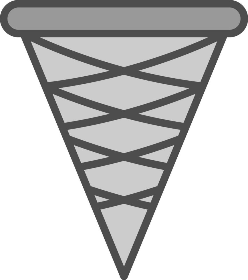Ice cream cone Vector Icon Design