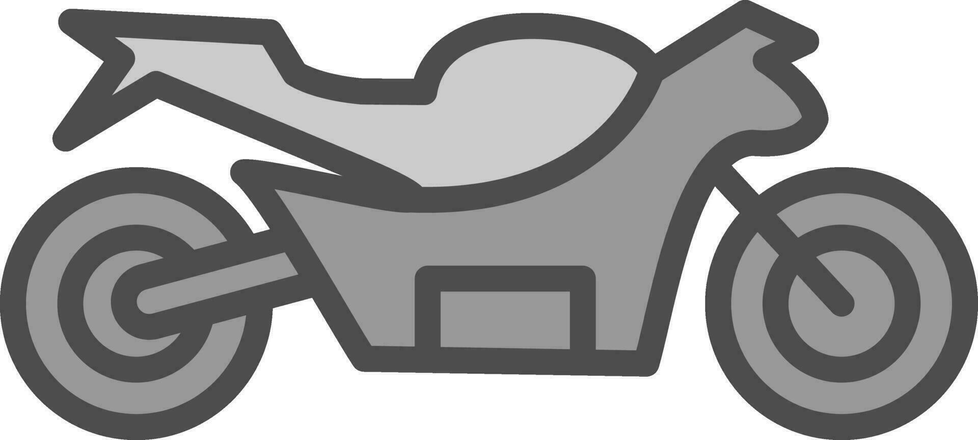 Motorbike Vector Icon Design