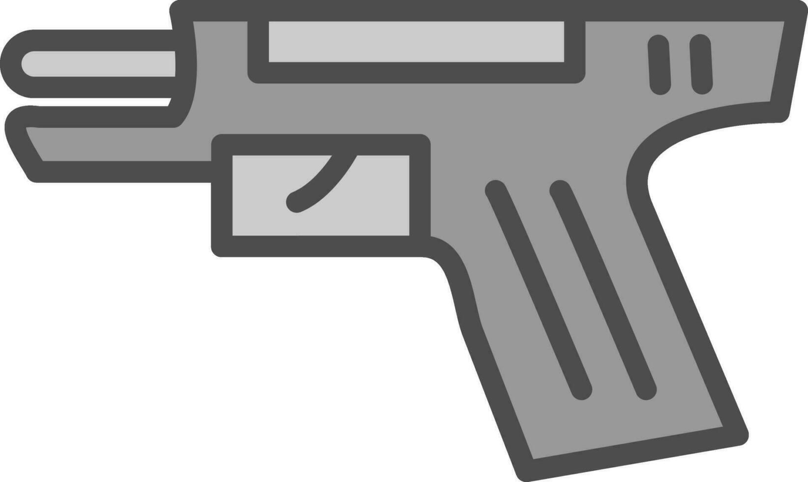 diseño de icono de vector de pistola