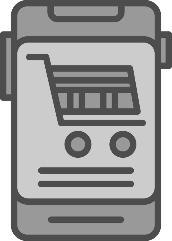 Online Shop Vector Icon Design