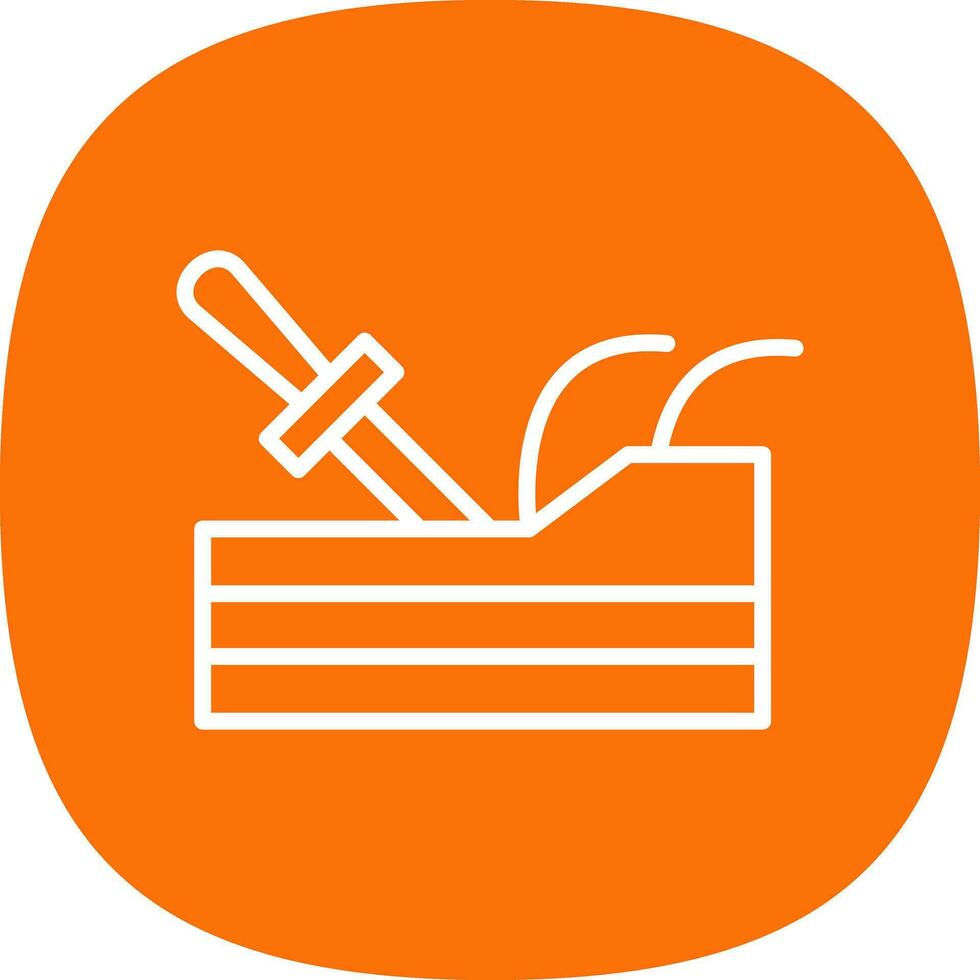 Carving Vector Icon Design