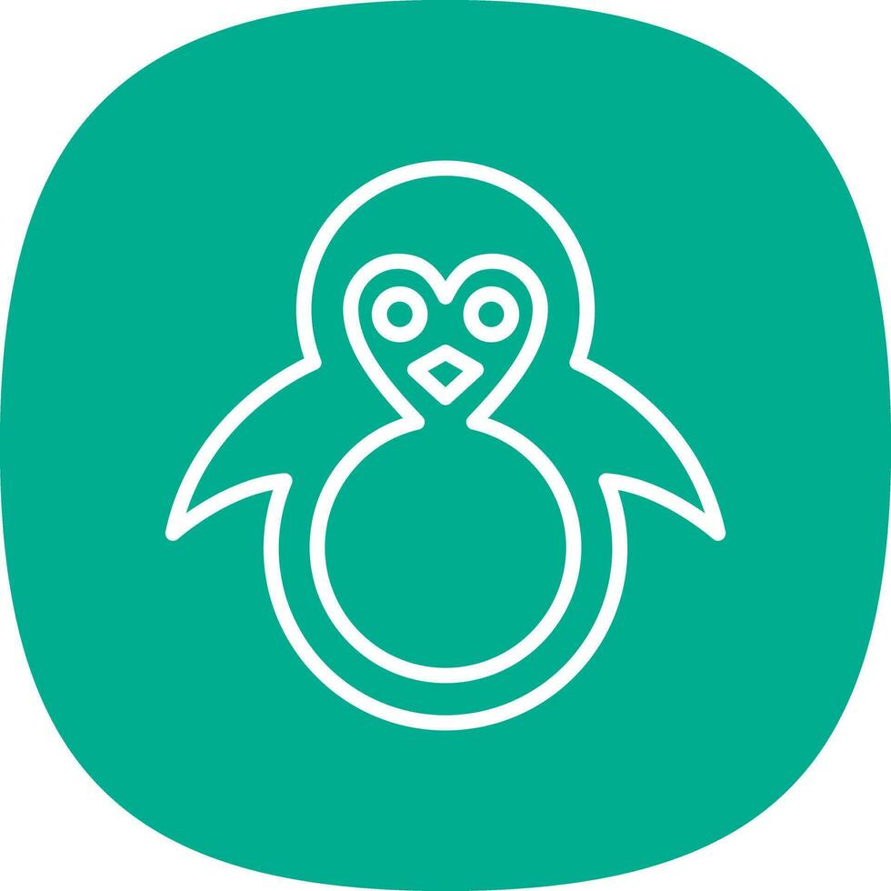 Penguin Vector Icon Design