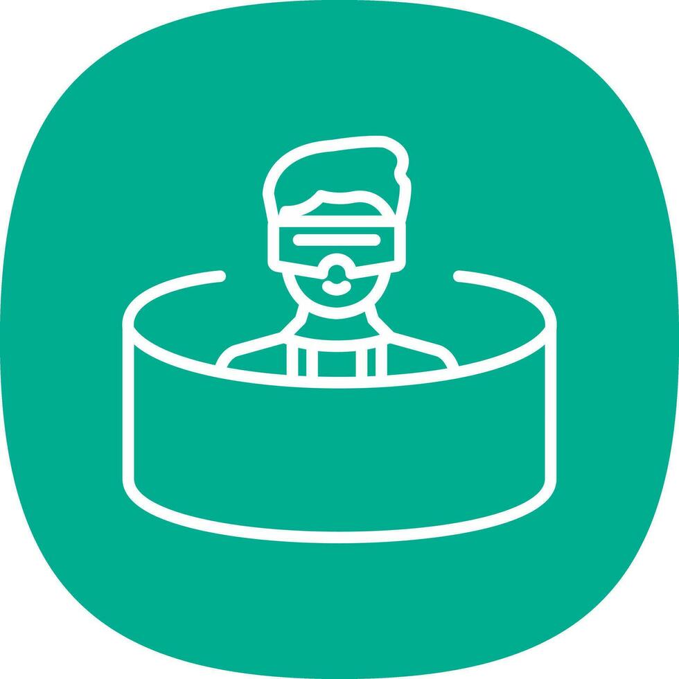 Virtual Reality Vector Icon Design