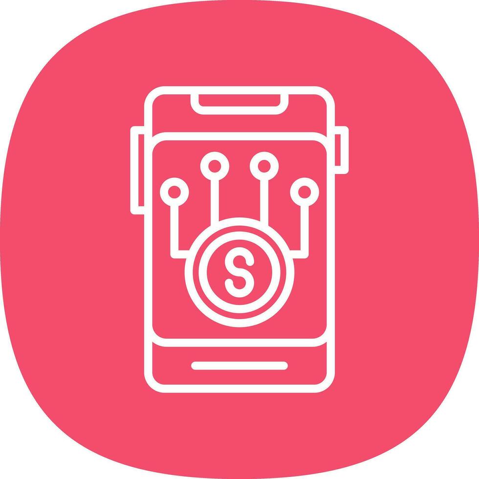 Digital Money Vector Icon Design