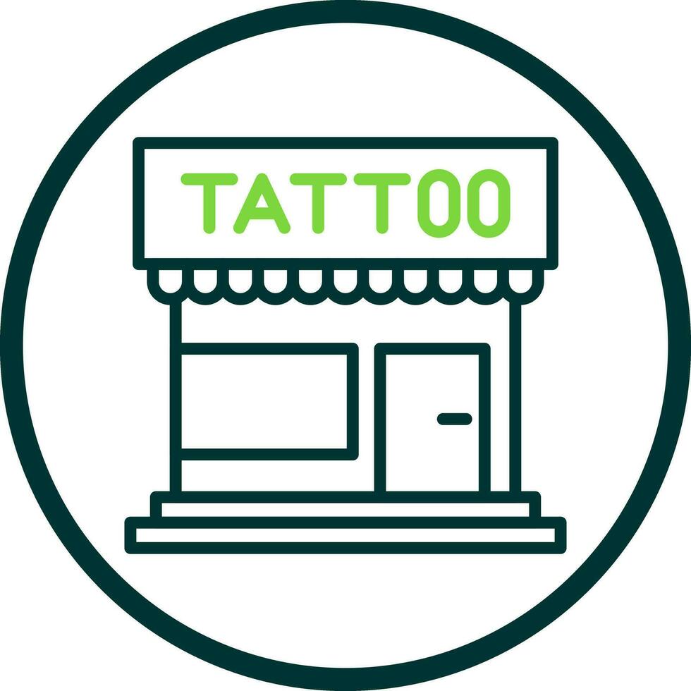 Tatoo Studio Vector Icon Design