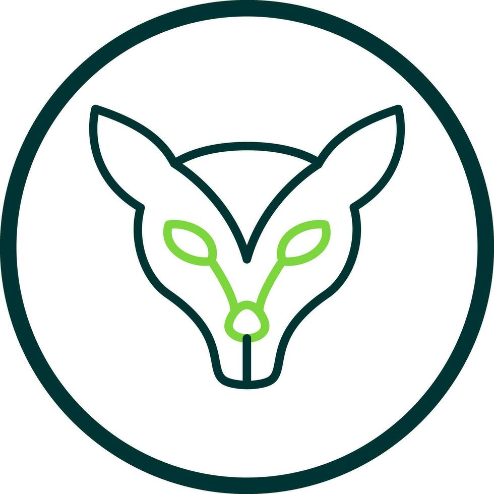 Arctic fox Vector Icon Design