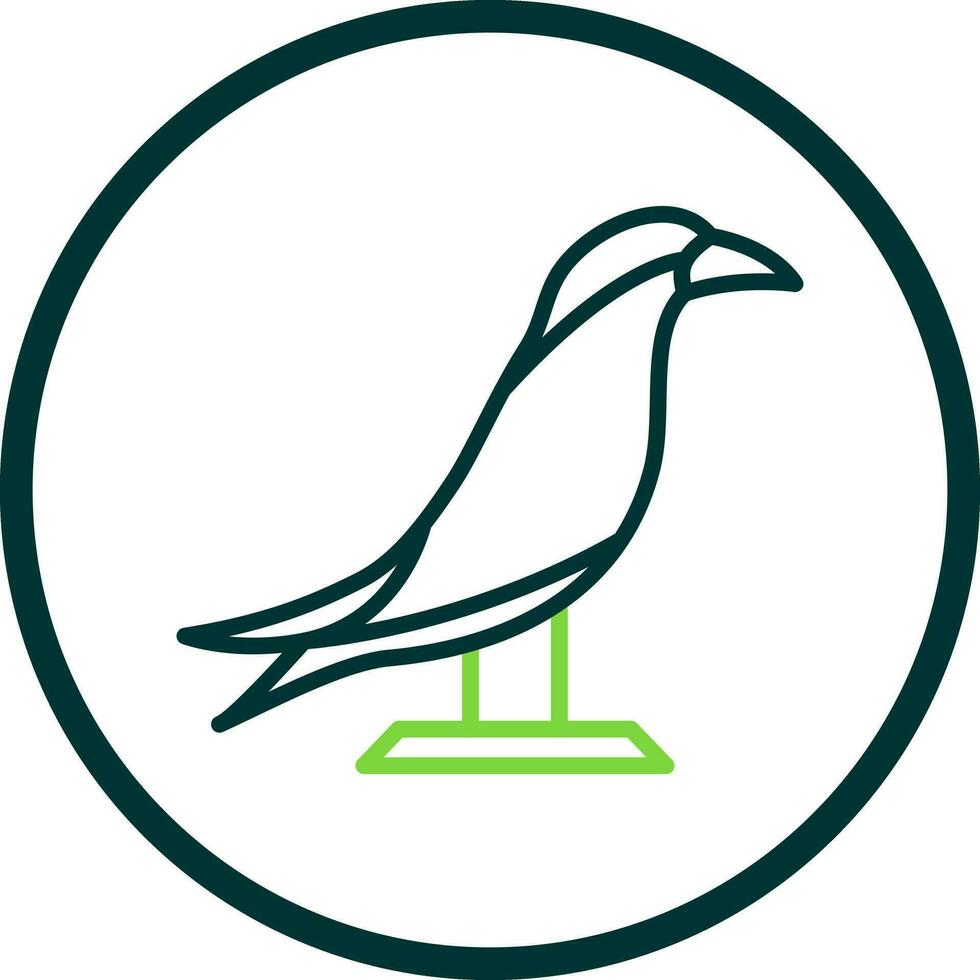 Arctic tern in flight Vector Icon Design